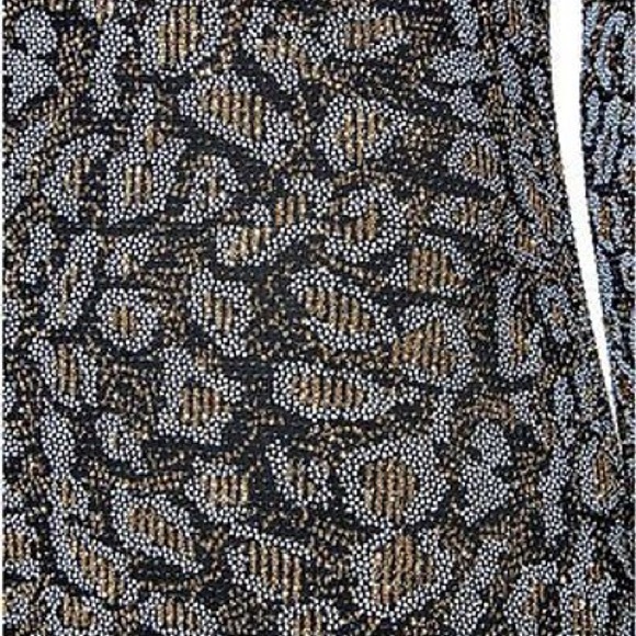 GUESS AISSA LEOPARD SPARKLE DRESS - Picture 4 of 6